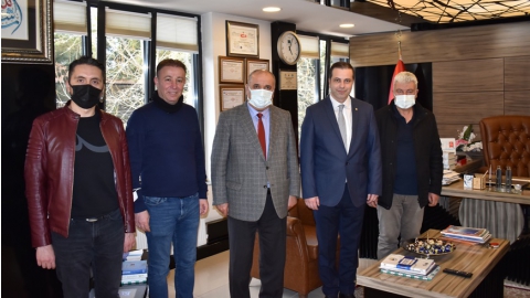 AKŞEHİR KAYMAKAMI İSMAİL KÜRECİ ODAMIZI ZİYARET ETTİ