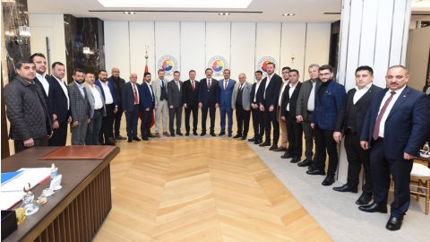 AKŞEHİR TİCARET VE SANAYİ ODASINDAN HİSARCIKLIOĞLU NA ZİYARET