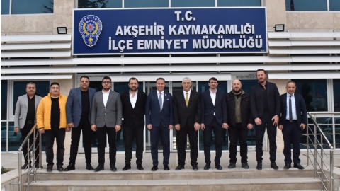 AKŞEHİR EMNİYET MÜDÜRLÜĞÜ ZİYARETİ