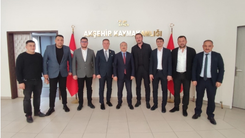 AKŞEHİR KAYMAKAMLIĞI ZİYARETİ