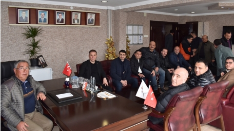 AKŞEHİR TİCARET BORSASIYLA İSTİŞARE TOPLANTISI YAPILDI