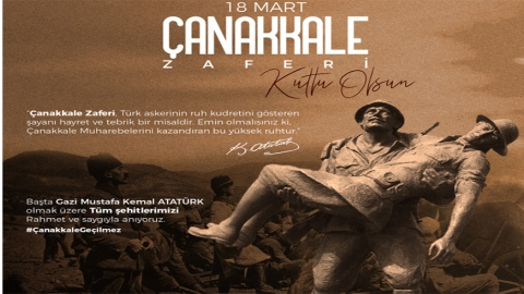 18 MART ÇANAKKALE ZAFERİMİZ KUTLU OLSUN