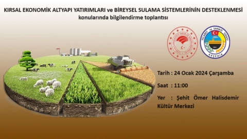 KIRSAL KALKINMA YATIRIMLARI BİLGİLENDİRME TOPLANTISI