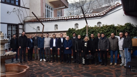 BAŞKAN KALKAN’DAN 10 OCAK ÇALIŞAN GAZETECİLER GÜNÜ BULUŞMASI