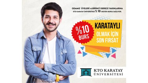 Konya Ticaret Odası (KTO) Karatay Üniversitesi Ek Yerleştirmede Alternatifler Sunmaya Devam Ediyor