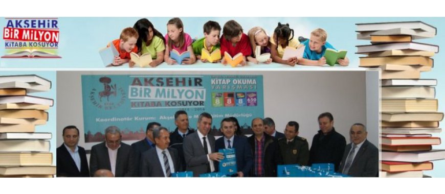 AKŞEHİR TİCARET VE SANAYİ ODASINDAN KİTAP KAMPANYASINA DESTEK