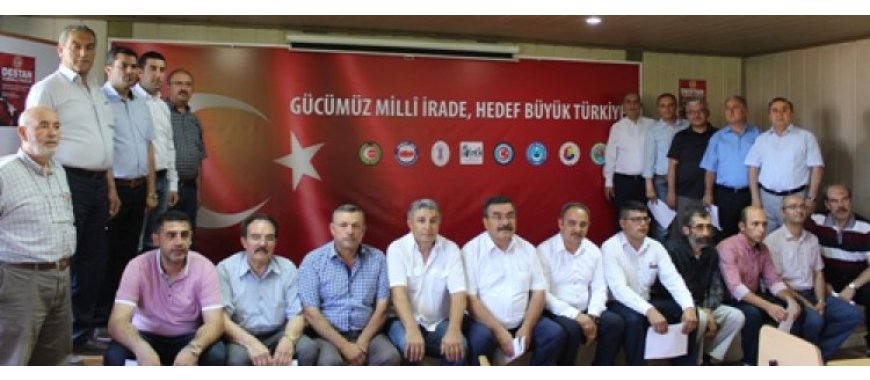 15 TEMMUZ ŞEHİTLERİ ANMA DEMOKRASİ VE MİLLİ BİRLİK GÜNÜ PROGRAMI ORTAK BASIN AÇIKLAMASI YAPILDI