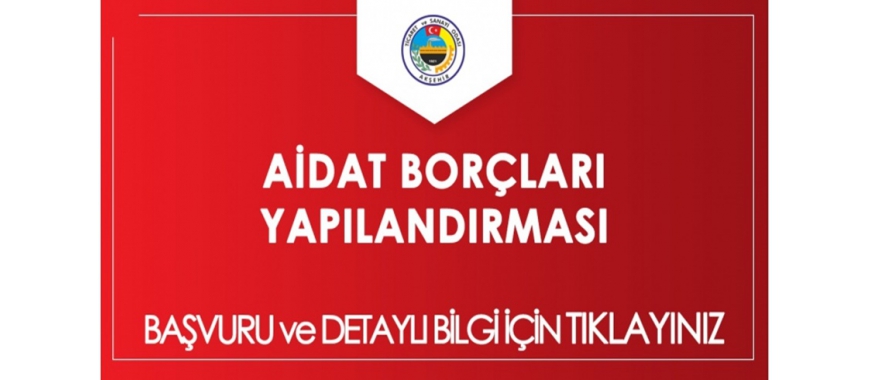 ODA AİDAT BORÇLARI 7326 SAYILI KANUN KAPSAMINDA YAPILANDIRILACAKTIR