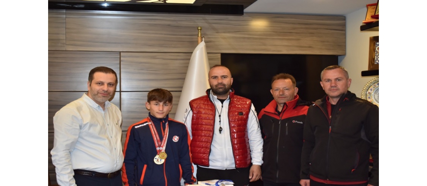 AK NASREDDDİN SPOR KULÜBÜNDEN ODAMIZA ZİYARET