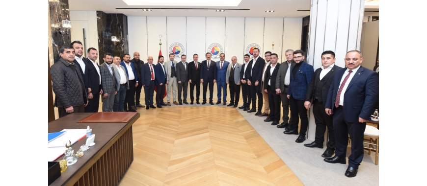 AKŞEHİR TİCARET VE SANAYİ ODASINDAN HİSARCIKLIOĞLU NA ZİYARET