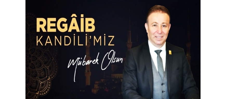AKŞEHİR TSO BAŞKANI ENDER KALKAN REGAİP KANDİLİNİ KUTLADI