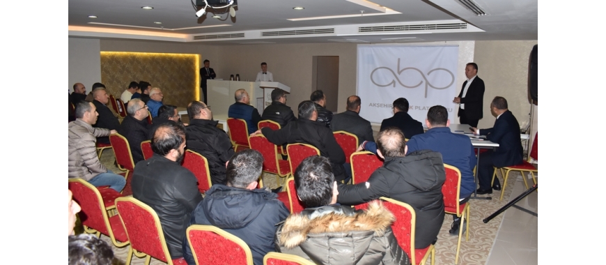 AKŞEHİR TİCARET VE SANAYİ ODASI MESLEK KOMİTELERİ İLK MÜŞTEREK TOPLANTISI YAPILDI