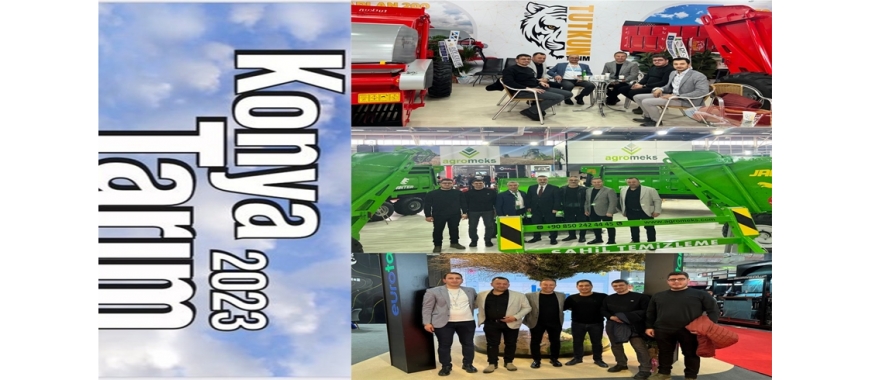YÖNETİM KURULUMUZ KONYA 2023 TARIM FUARINA KATILIM SAĞLAYAN ÜYELERİMİZE ZİYARET GERÇEKLEŞTİRDİ