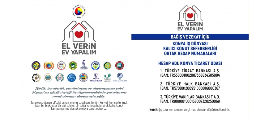 İŞ DÜNYASI KONUT SEFERBERLİĞİ