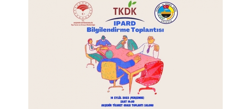 TKDK BİLGİLENDİRME TOPLANTISI