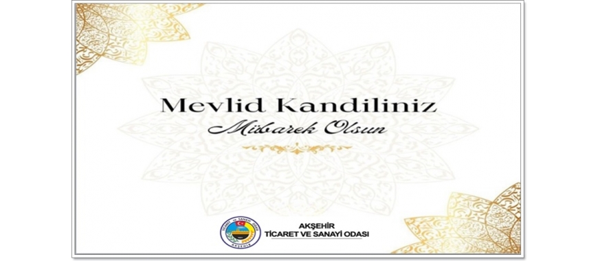 BAŞKAN KALKAN’DAN MEVLİD KANDİLİ MESAJI