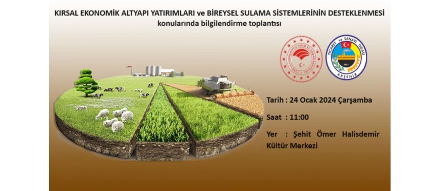 KIRSAL KALKINMA YATIRIMLARI BİLGİLENDİRME TOPLANTISI