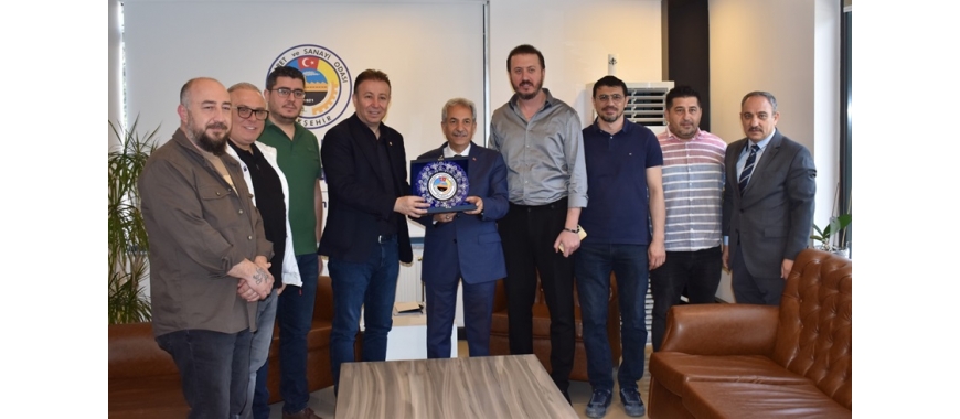 AKŞEHİR MAYOR DR. SALİH AKKAYA DID A FAREWELL VISIT TO OUR CHAMBER