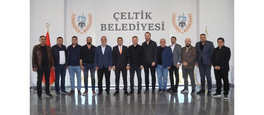 ÇELTİK BELEDİYE BAŞKANI ALİ MEŞE’YE HAYIRLI OLSUN ZİYARETİ