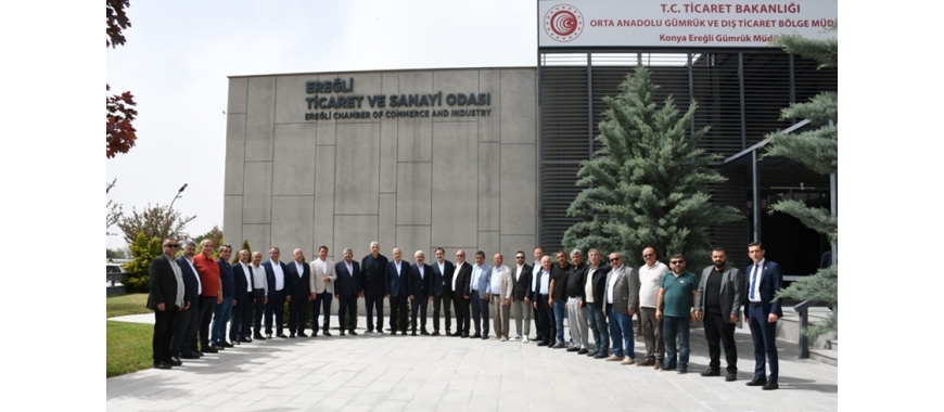 KONYA İL VE İLÇE ODA VE BORSA BAŞKANLARI İSTİŞARE TOPLANTISI