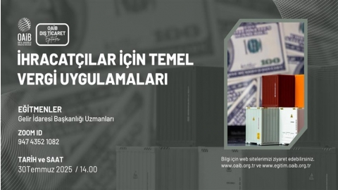 İHRACATÇILAR İÇİN TEMEL VERGİ UYGULAMALARI