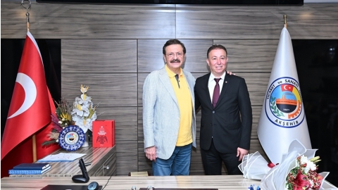 TOBB BAŞKANI RİFAT HİSARCIKLIOĞLU ODAMIZI ZİYARET ETTİ