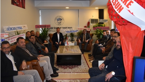 AKŞEHİR BELEDİYE BAŞKANLIĞINDAN BAŞKAN ENDER KALKAN’A TEBRİK ZİYARETİ