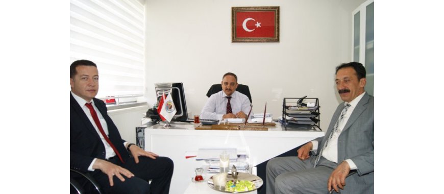 Akşehir Vergi Dairesi Müdürü Özgür Özer Odamıza Ziyarete Bulundu