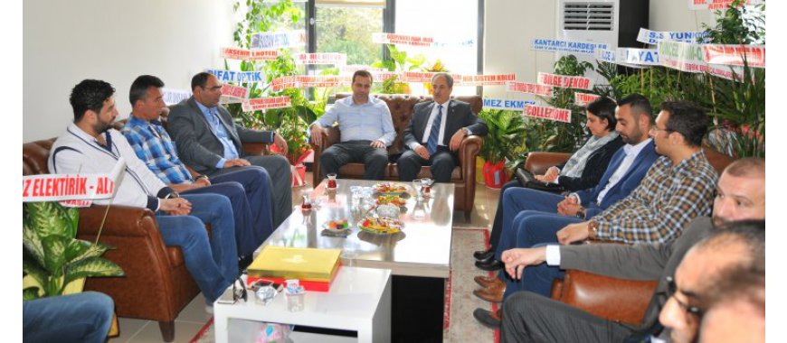 AKŞEHİR BELEDİYE BAŞKANI DR. SALİH AKKAYA VE BELEDİYE MECLİS ÜYELERİNDEN ZİYARET