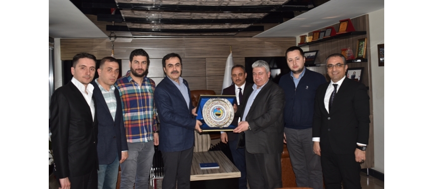 TOBB YÖNETİM KURULU BAŞKAN YARDIMCISI VE KONYA TİCARET ODASI BAŞKANI SELÇUK ÖZTÜRK ODAMIZA ZİYARETE BULUNDU
