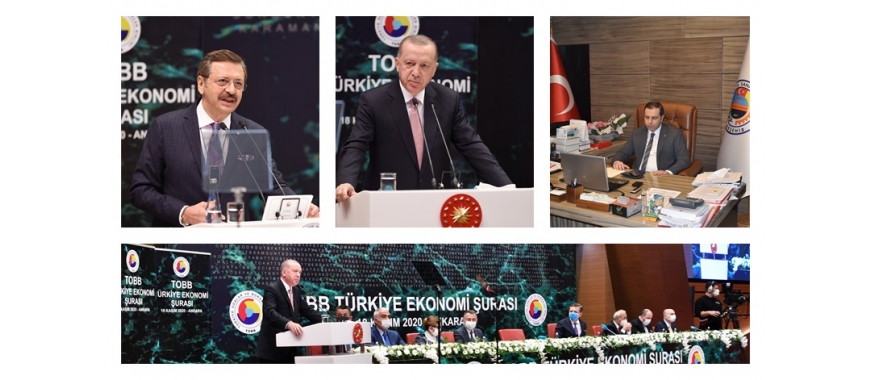 AKŞEHİR TİCARET VE SANAYİ ODASI BAŞKANI AHMET EMİN MAKASCI TÜRKİYE EKONOMİ ŞURASINA KATILDI