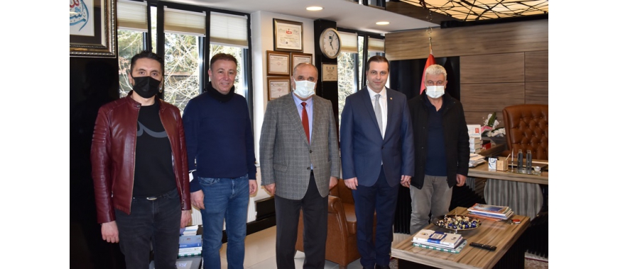 AKŞEHİR KAYMAKAMI İSMAİL KÜRECİ ODAMIZI ZİYARET ETTİ