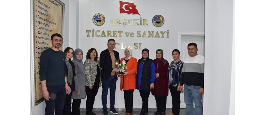 BAŞKAN ENDER KALKAN’A KADIN GİRİŞİMCİLERDEN TEŞEKKÜR ZİYARETİ