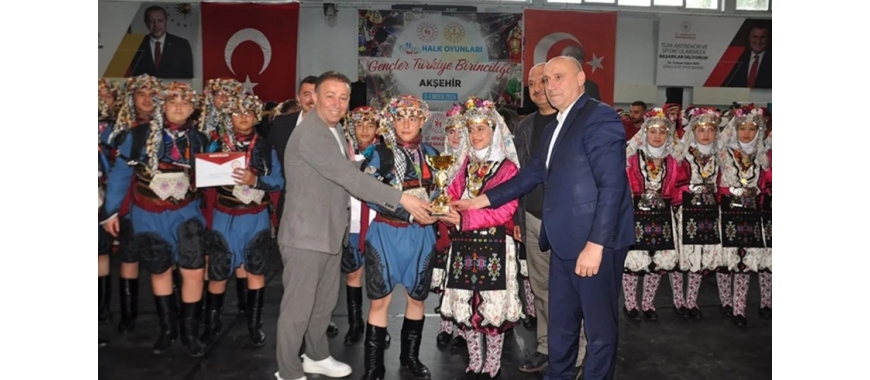 HALK OYUNLARINDA TÜRKİYE’NİN EN İYİLERİ AKŞEHİR’DE BELİRLENDİ