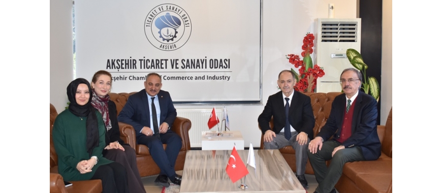 AKŞEHİR VERGİ DAİRESİNDEN ODAMIZA ZİYARET