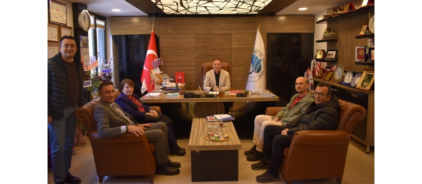 AKBANK AKŞEHİR ŞUBESİ YETKİLİLERİNDEN ODA BAŞKANIMIZ ENDER KALKAN’A TEBRİK ZİYARETİ