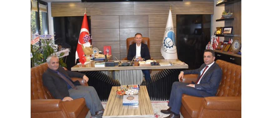 VAKIFBANK AKŞEHİR ŞUBESİNDEN BAŞKAN ENDER KALKAN’A ZİYARET