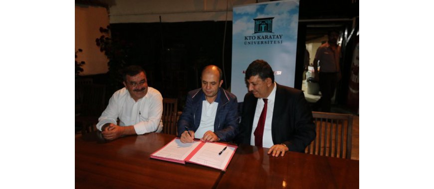 AKŞEHİR TİCARET VE SANAYİ ODASI İLE KONYA TİCARET ODASI KARATAY ÜNİVERSİTESİ İLE PROTOKOL YAPTI